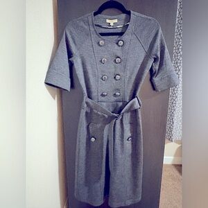 Burberry Gray Knit Dress